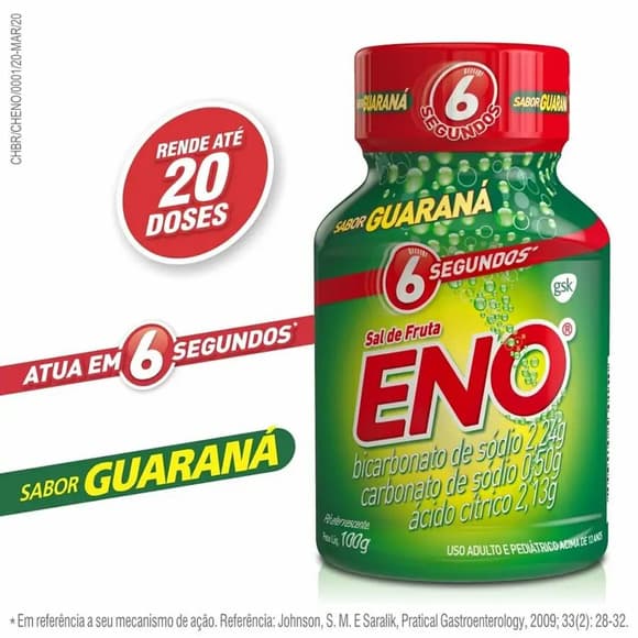 SAL DE FRUTA ENO 100G GUA