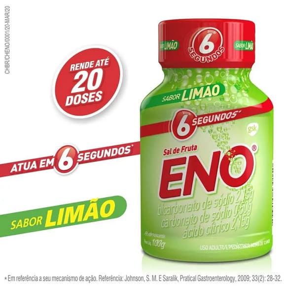 SAL DE FRUTA ENO LIMAO PT 100G