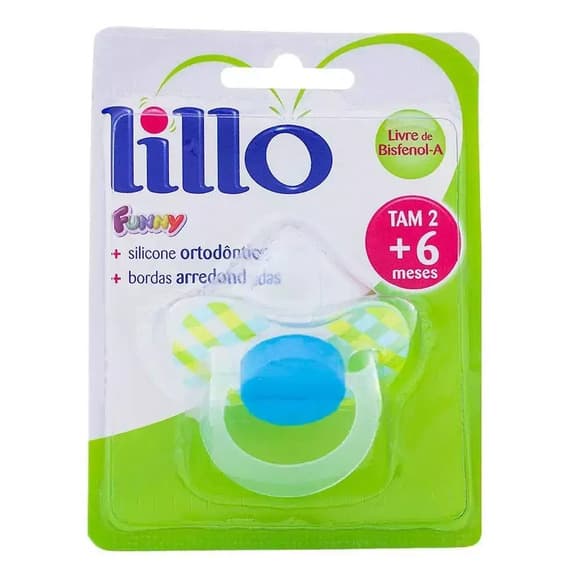 CHUPETA LILLO FUNNY AZUL T2