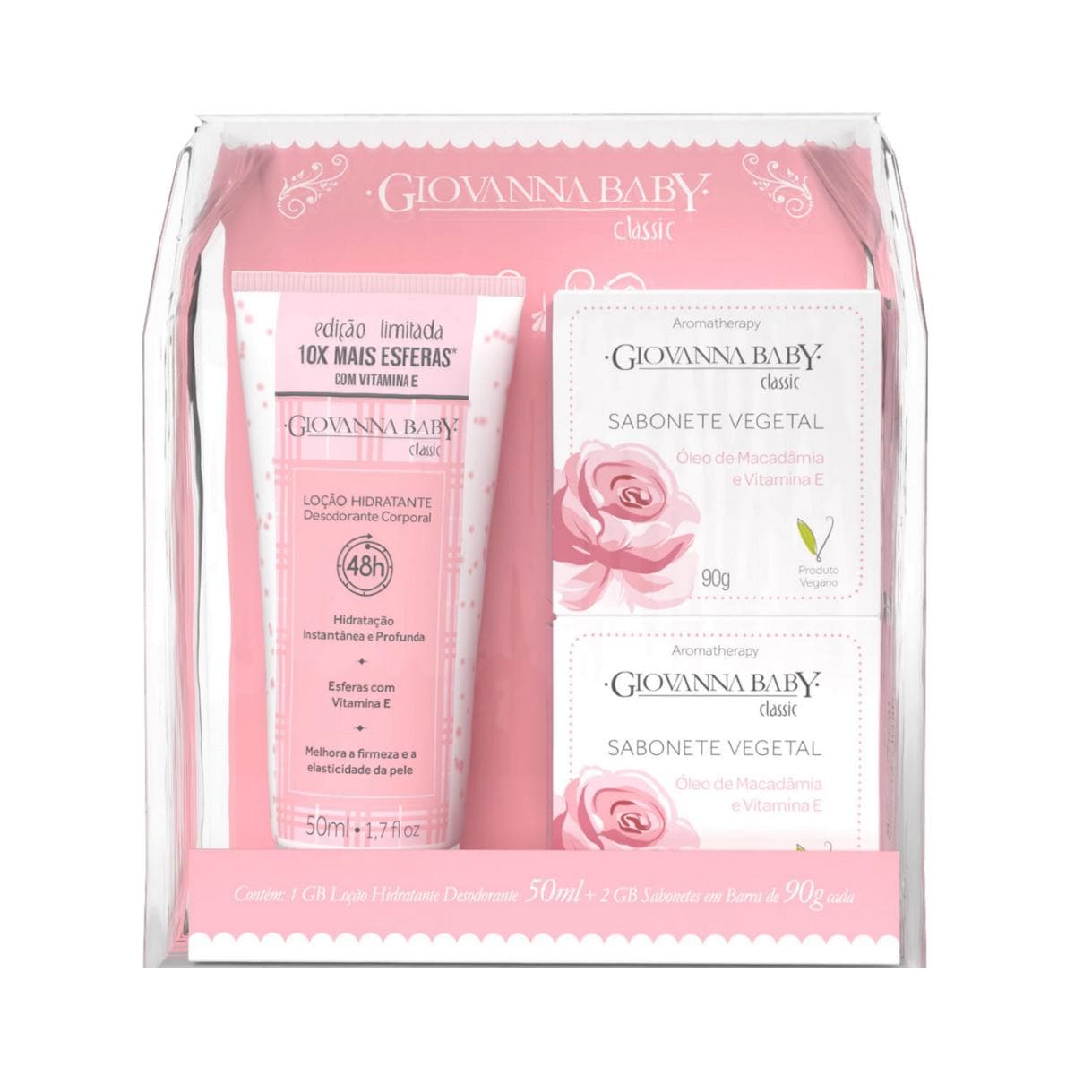 KIT GIOVANNA BABY AZUL 1 LOC 50ML +2 SAB BLUE