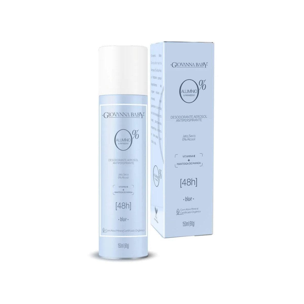 DES AERO GIOVANNA BABY BLUE ZERO ALUMINIO 150ML