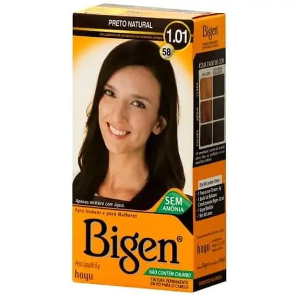 TINT BIGEN 58 PRETO NATURAL