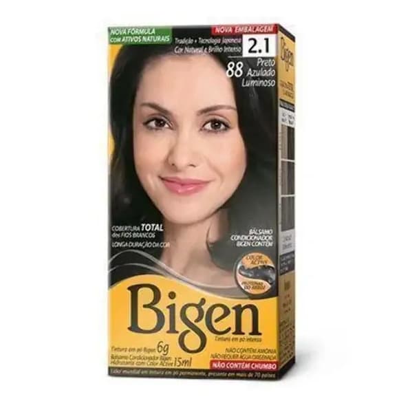 TINT BIGEN 88 PRETO AZUL LUMIN