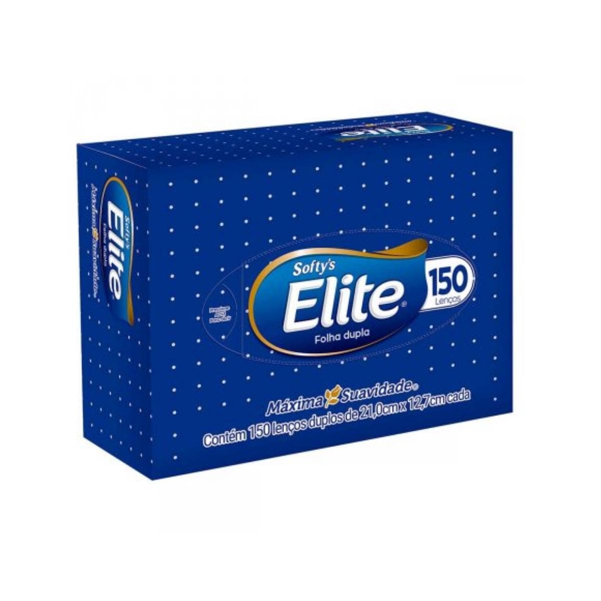 LENCO PAPEL SOFTYS ELITE 150UN FOLHA DUPLA(E)
