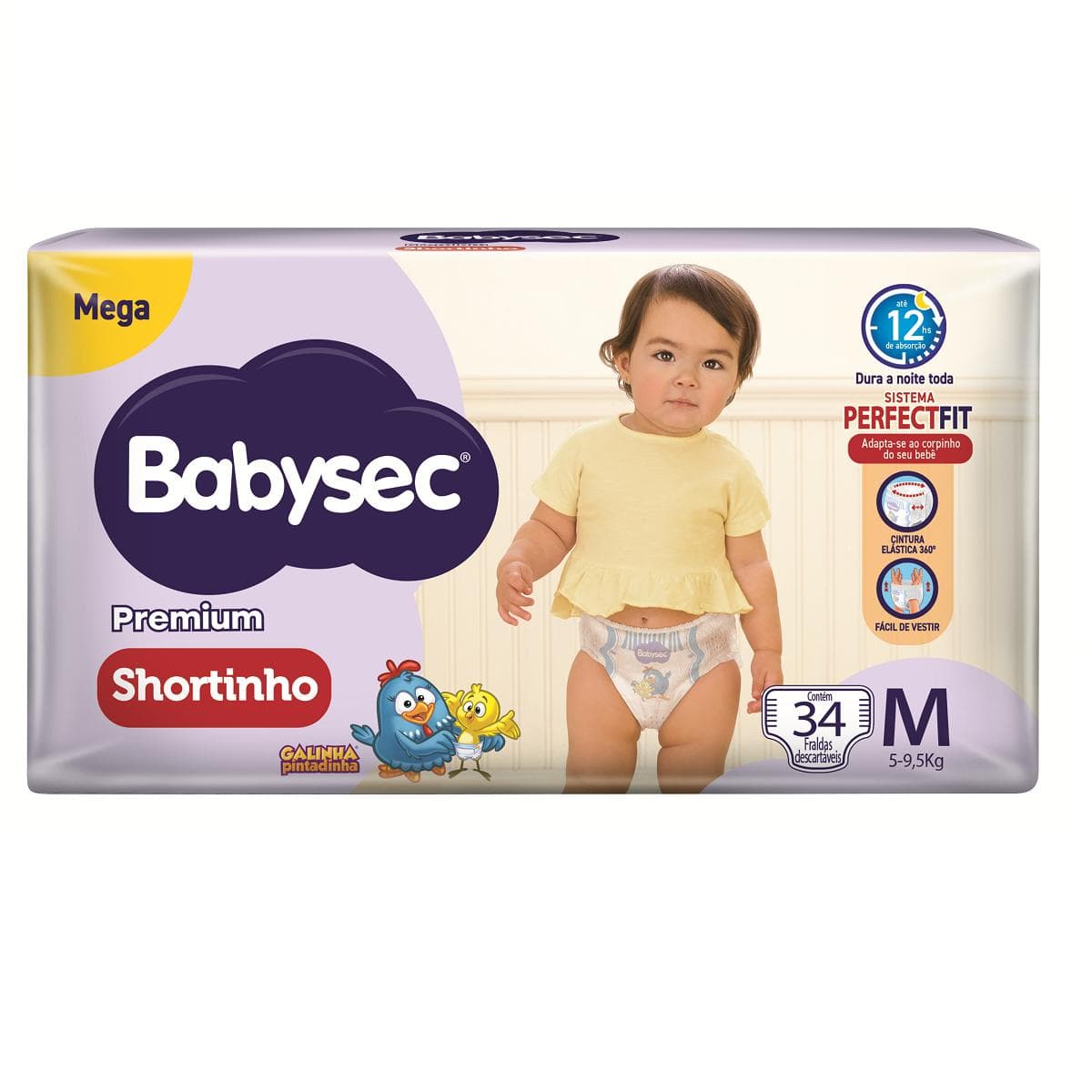 FRD BABYSEC SHORTINHO MEGA M C/34