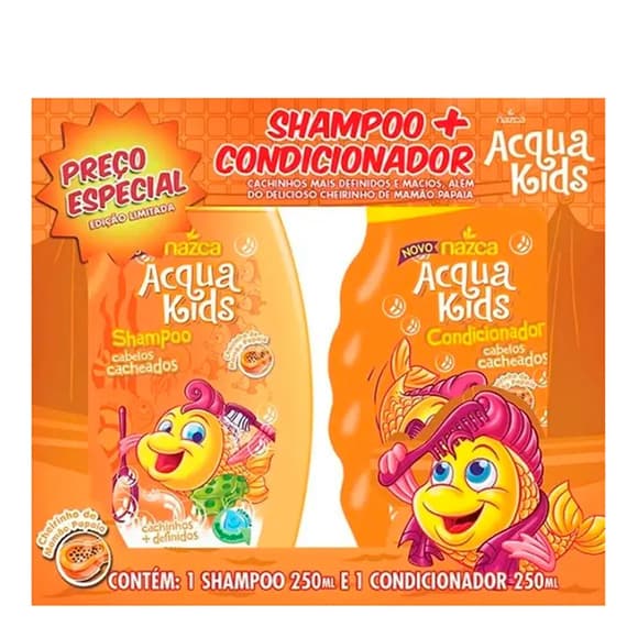 KIT ACQUA KIDS CACHOS 250ML