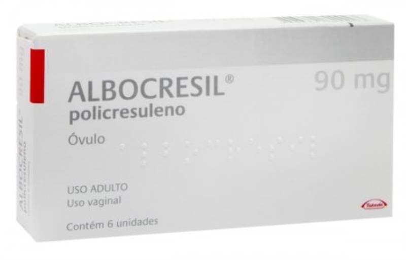 ALBOCRESIL C/6 OVULOS