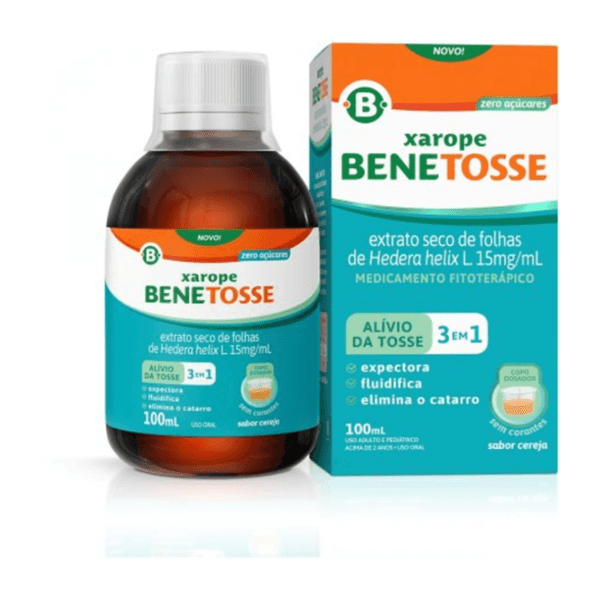 BENETOSSE 15MG/ML XPE 100ML