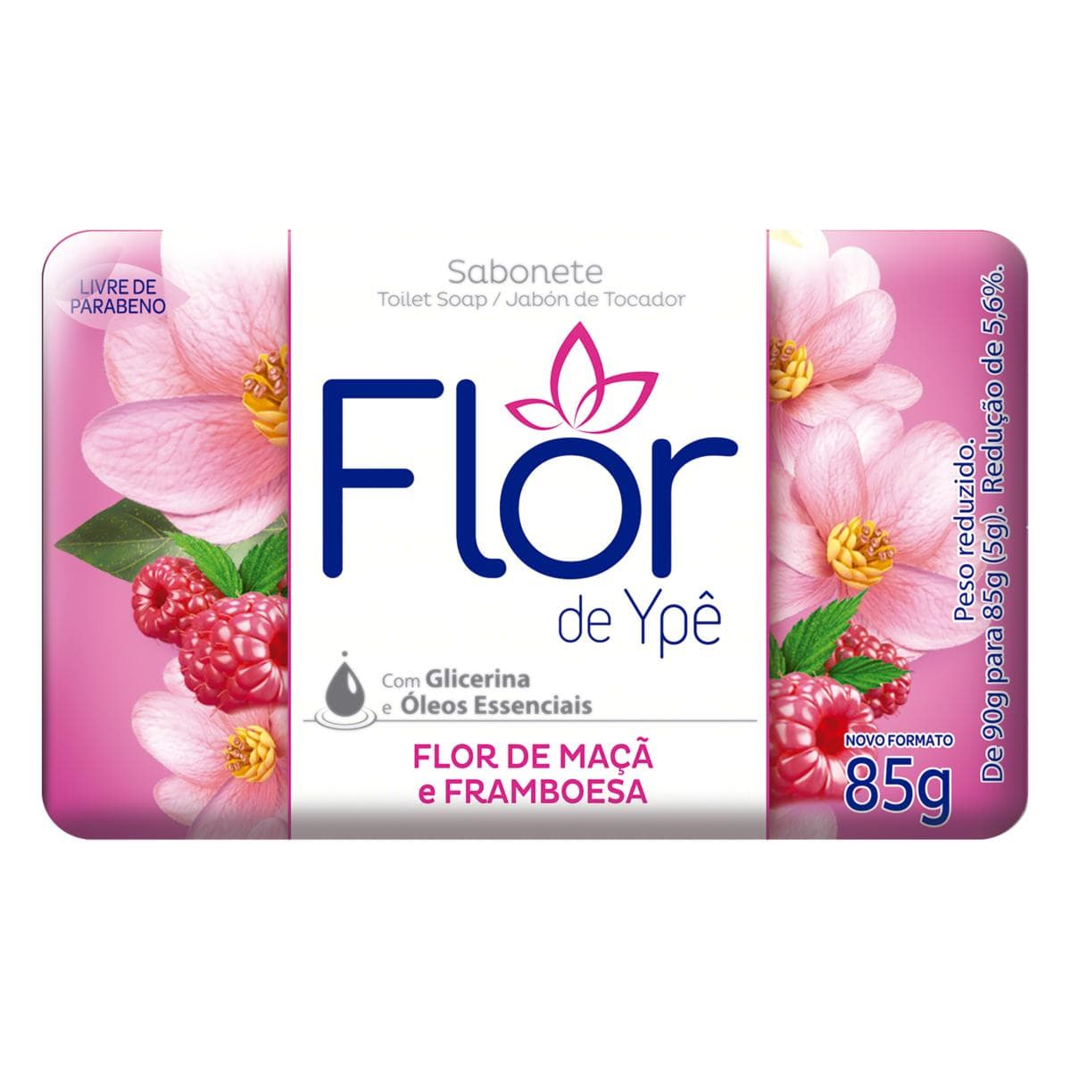 SAB FLOR YPE MACA E FRAMBOESA 85G