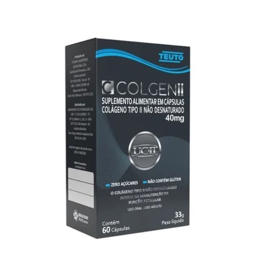 COLAGEN II TEUTO COLAGENO TIPO II 40MG 60''S