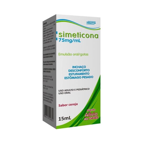 SIMETICONA 75MG GTS 15ML TEUTO