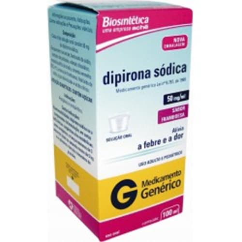 DIPIRONA SOL 100ML BIOSINTETICA