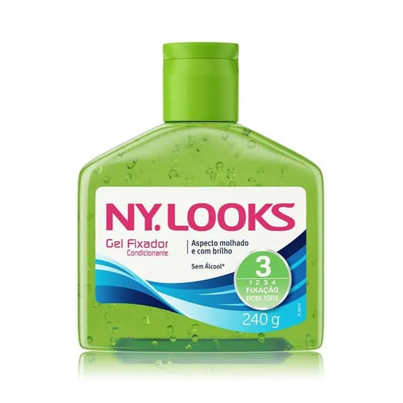 GEL NY LOOKS VERDE 240G