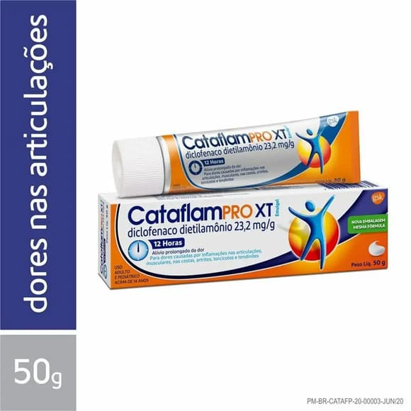 CATAFLAMPRO XT EMULGEL 2% 50G