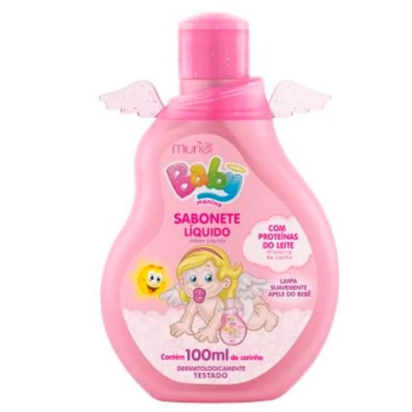 SAB LIQ MURIEL BABY 100ML ROSA