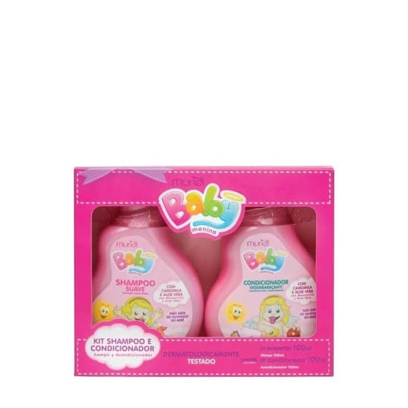 KIT SH+COND MURIEL BABY MENINA 100ML