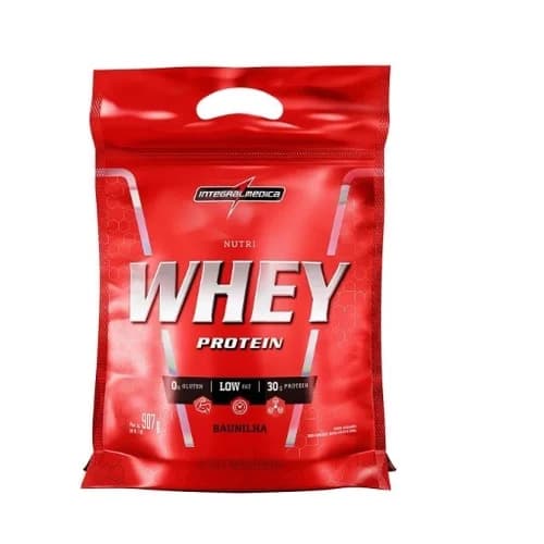 REFIL NUTRI WHEY BAUNILHA PROTEIN 907G