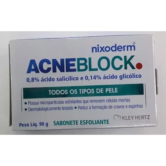 SAB BARRA FACIAL ESFOLIANTE ACNEBLOCK 90G