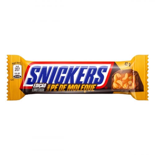 CHOC SNICKERS PE DE MOLEQUE 40G