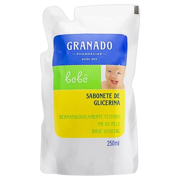 SAB GRANADO BEBE GLICERINA REFIL 250ML