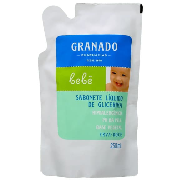 SAB GRANADO BEBE ERVA DOCE REFIL 250ML