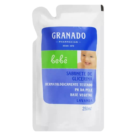 SAB GRANADO BEBE LAVANDA REFIL 250ML