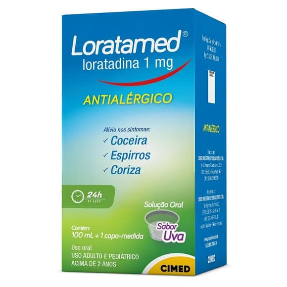 LORATAMED XPE 1MG/ML 100ML
