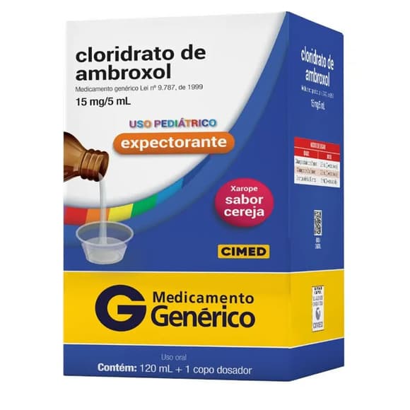 CLOR AMBROXOL PED 120ML CIMED
