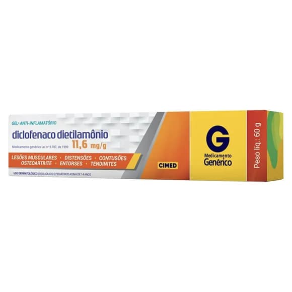 DICLOF DIETILAM GEL 60G ONE CIMED