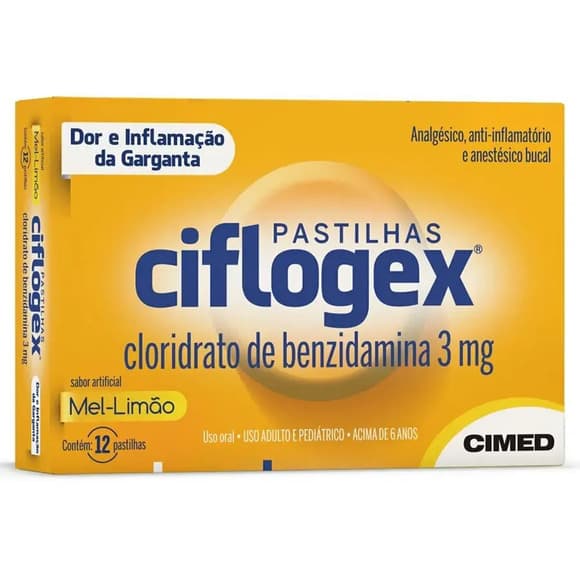CIFLOGEX 3MG 12''S MEL LIMAO