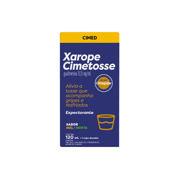 CIMETOSSE 13,33MG/ML XPE 120ML