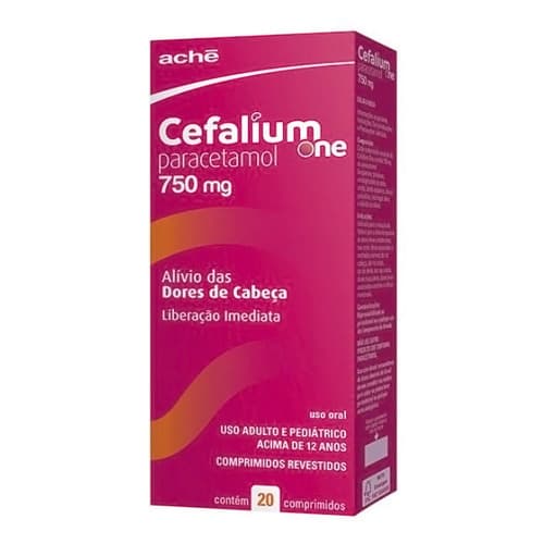CEFALIUM ONE 750MG 20"S