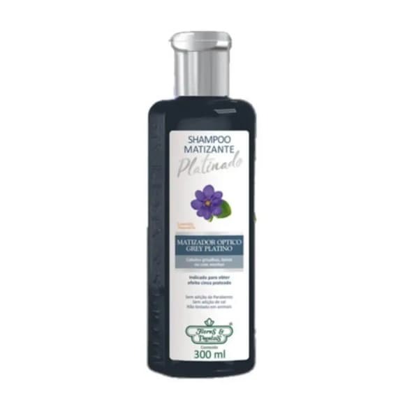 SH FLORES E VEGETAIS MATIZADORA PLATINADO 300ML