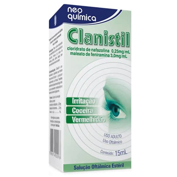 CLANISTIL SOL OFT 15ML