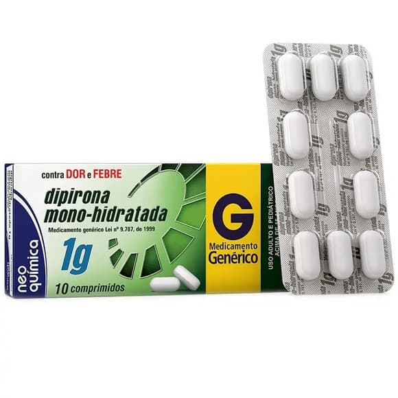 DIPIRONA 1G 10''S NQ