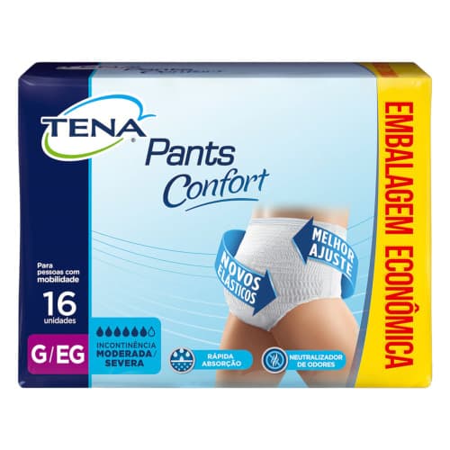 FRD GER TENA PANTS CONFORT UNISSEX G-EG C/16