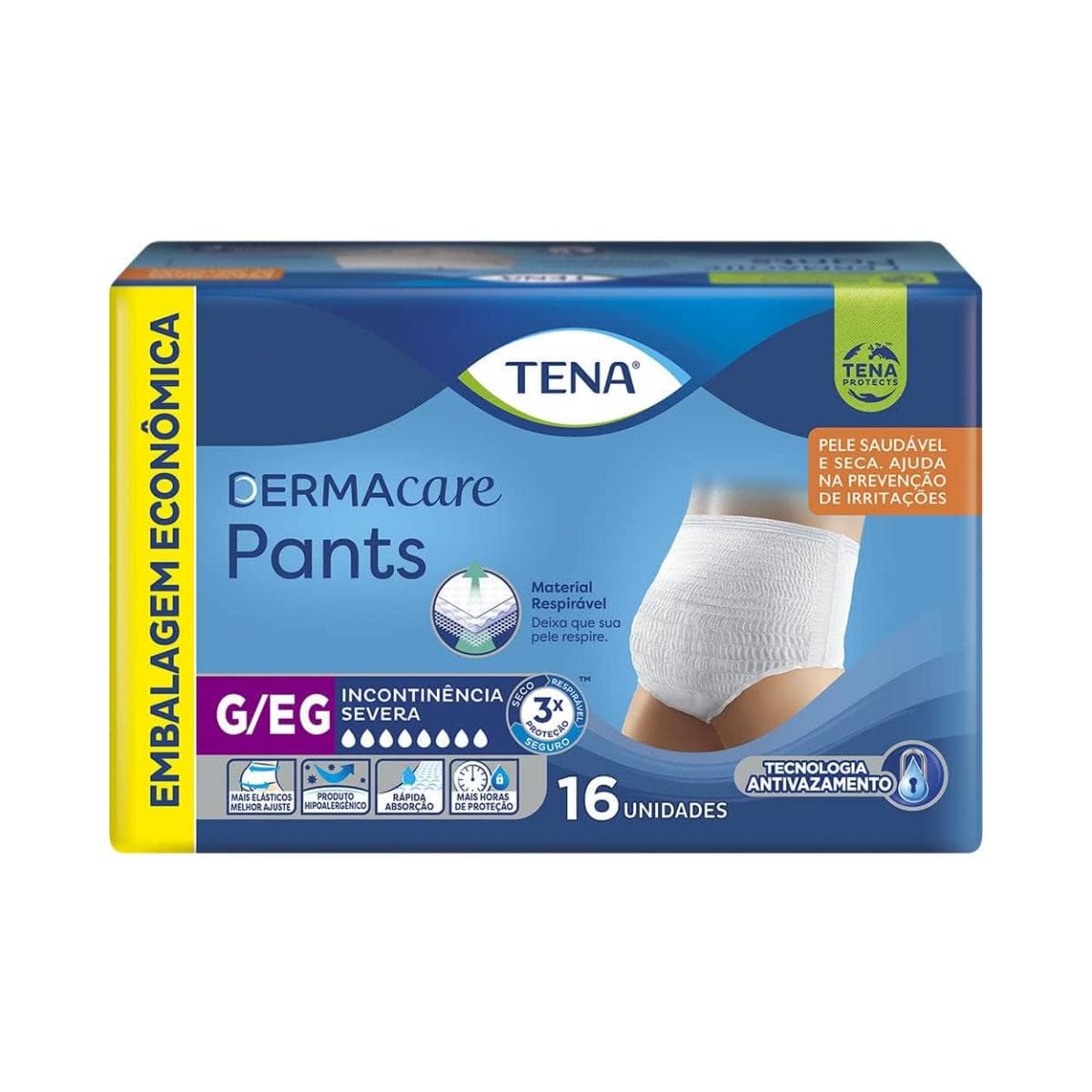 FRD GER TENA PANTS C/16 DERMACARE G/EG