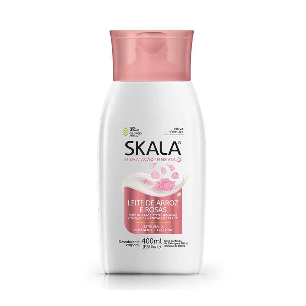 LOC HID SKALA LEITE DE ARROZ E ROSAS 400ML