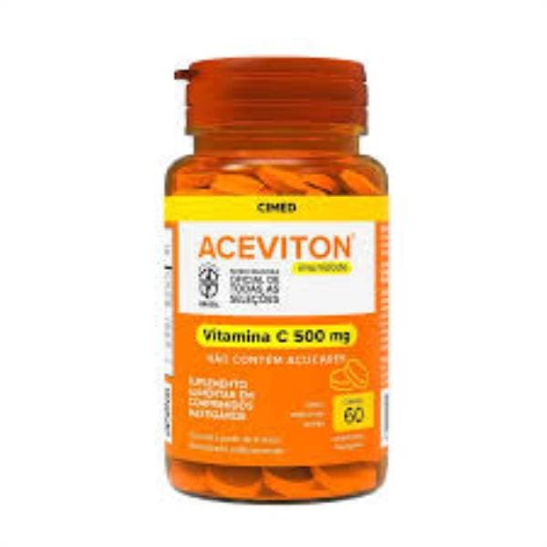 ACEVITON IMUNIDADE 500MG LARANJA 60"S
