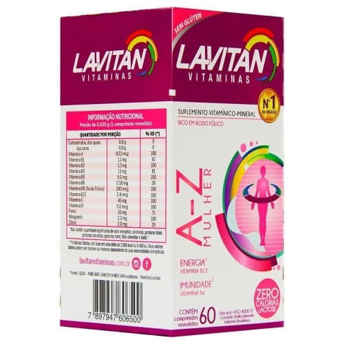 LAVITAN A-Z MULHER 60''S CIMED