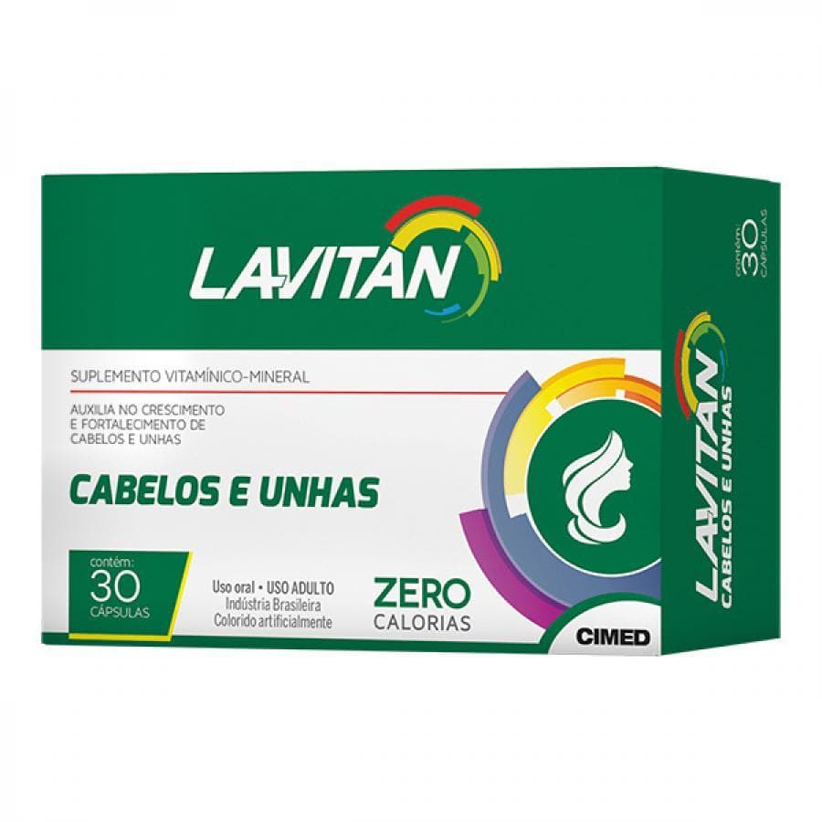 LAVITAN CABELOS E UNHAS 30''S