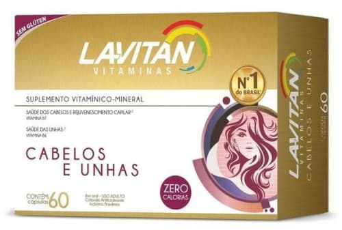 LAVITAN CABELOS E UNHAS 60''S
