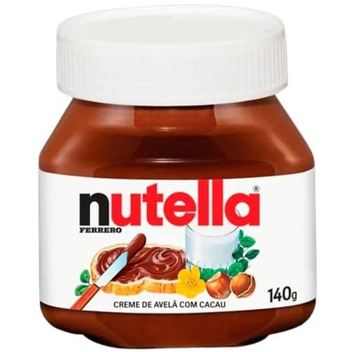 CREME NUTELLA FERRERO AVELA 140G