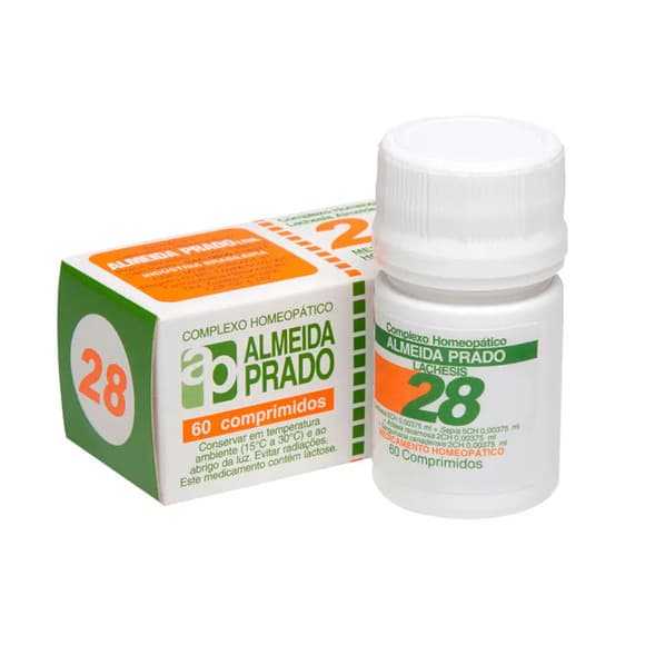 COMPLEXO HOMEOPATICO ALMEIDA PDO Nº28