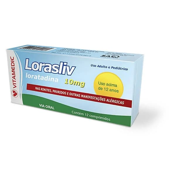 LORASLIV 10MG 12''S