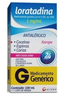 LORATADINA 100ML GLOBO