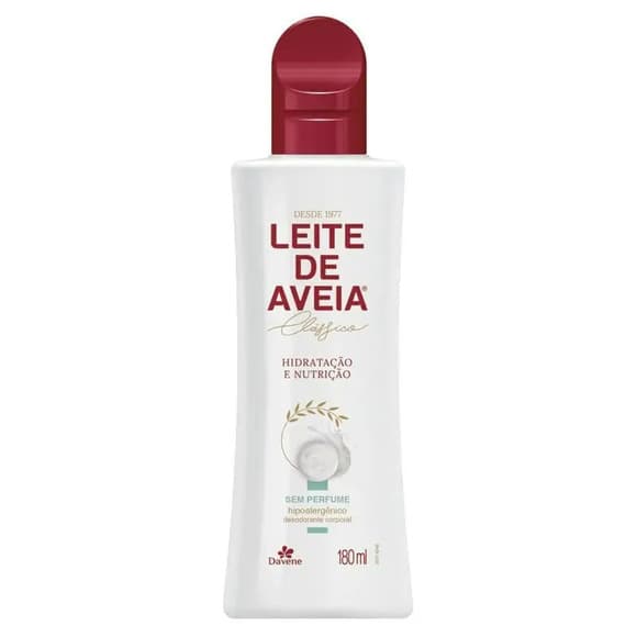 LEITE AVEIA 180ML S/ PERFUME