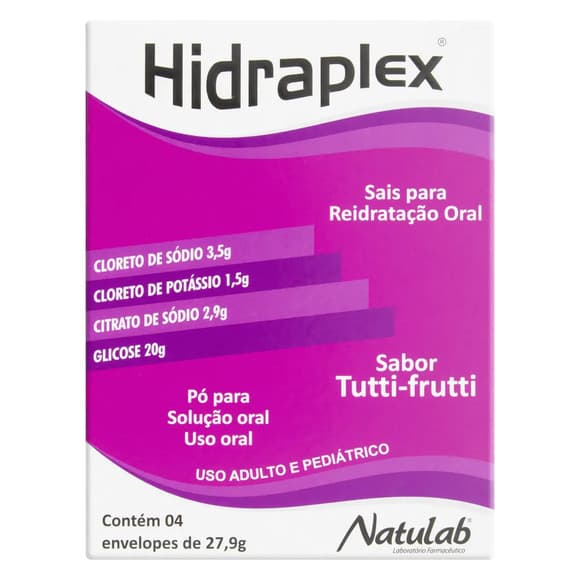 HIDRAPLEX C/4 ENV TUTTI FRUTTI