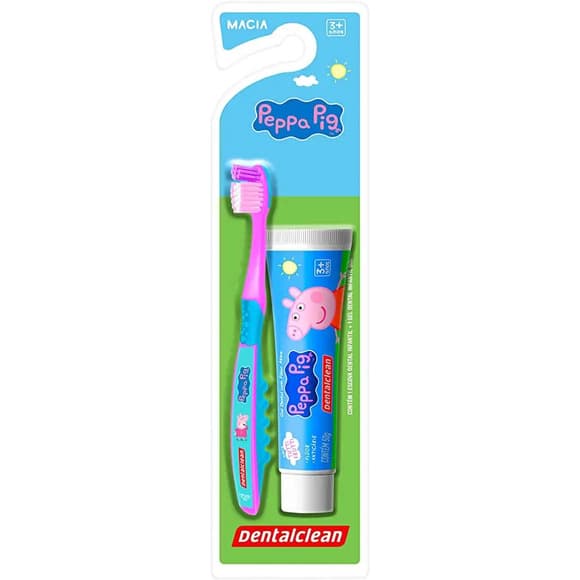 KIT PEPPA PIG ESCOVA + GEL DENTAL 50G