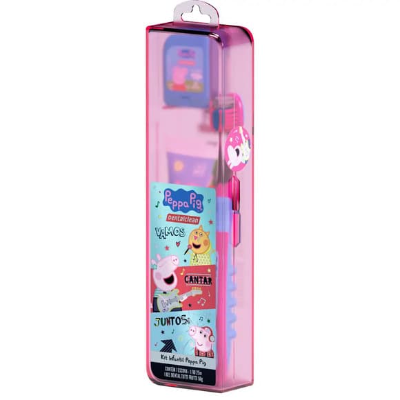 ESC DENT INF PEPPA ESTOJO+ESC+FIO+GEL